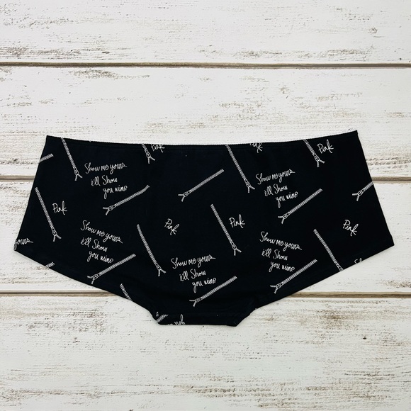 VS PINK Extra Low Rise Boyshort Medium Vintage Retro Rare - Picture 4 of 7
